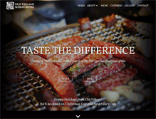 Tablet Screenshot of oldvillagekoreanbbq.com